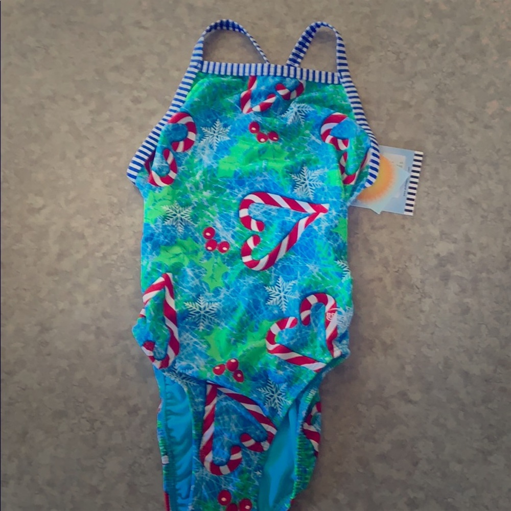 Christmas Bathing suit never worn!